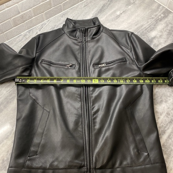Michael Kors faux leather jacket. Size small, new with tags. - Picture 9 of 13